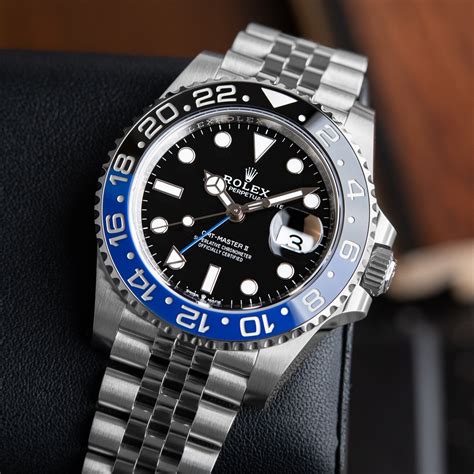 rolex batman 2024|Rolex gmt Batman jubilee.